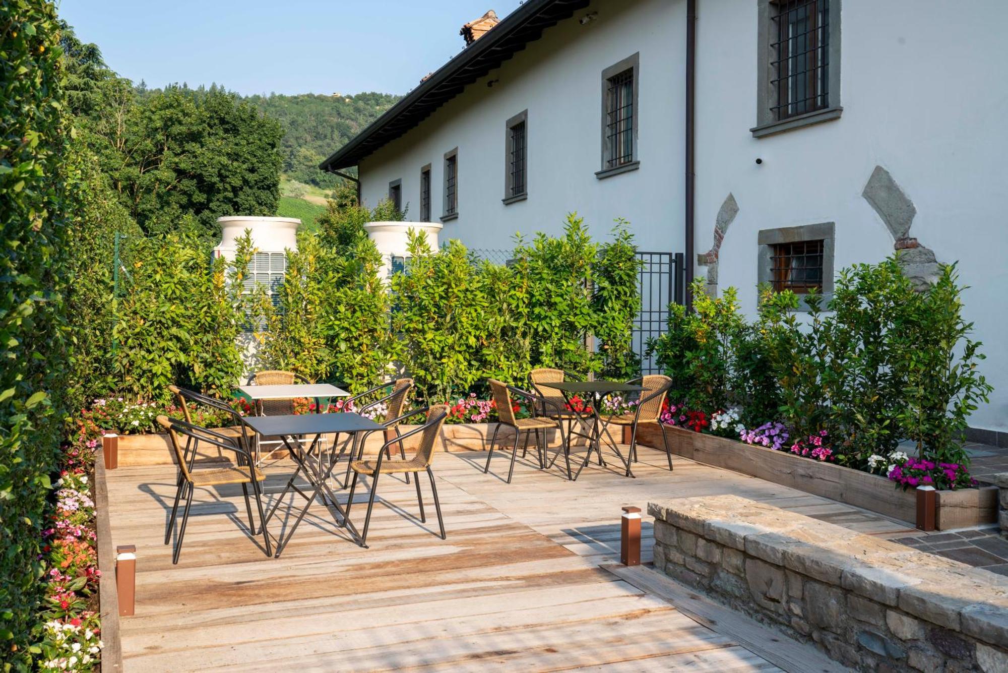 Relais Villa Carrara Villa di Serio Buitenkant foto
